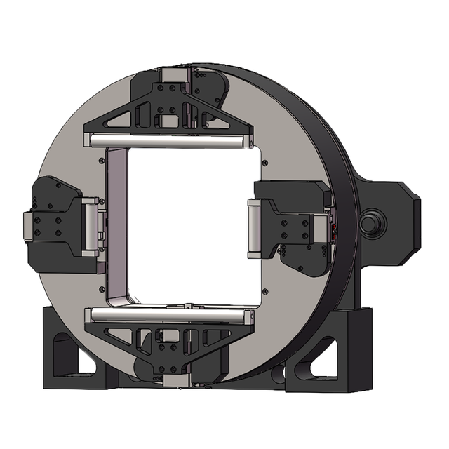 YUK系列精密大型前卡盘（方孔）